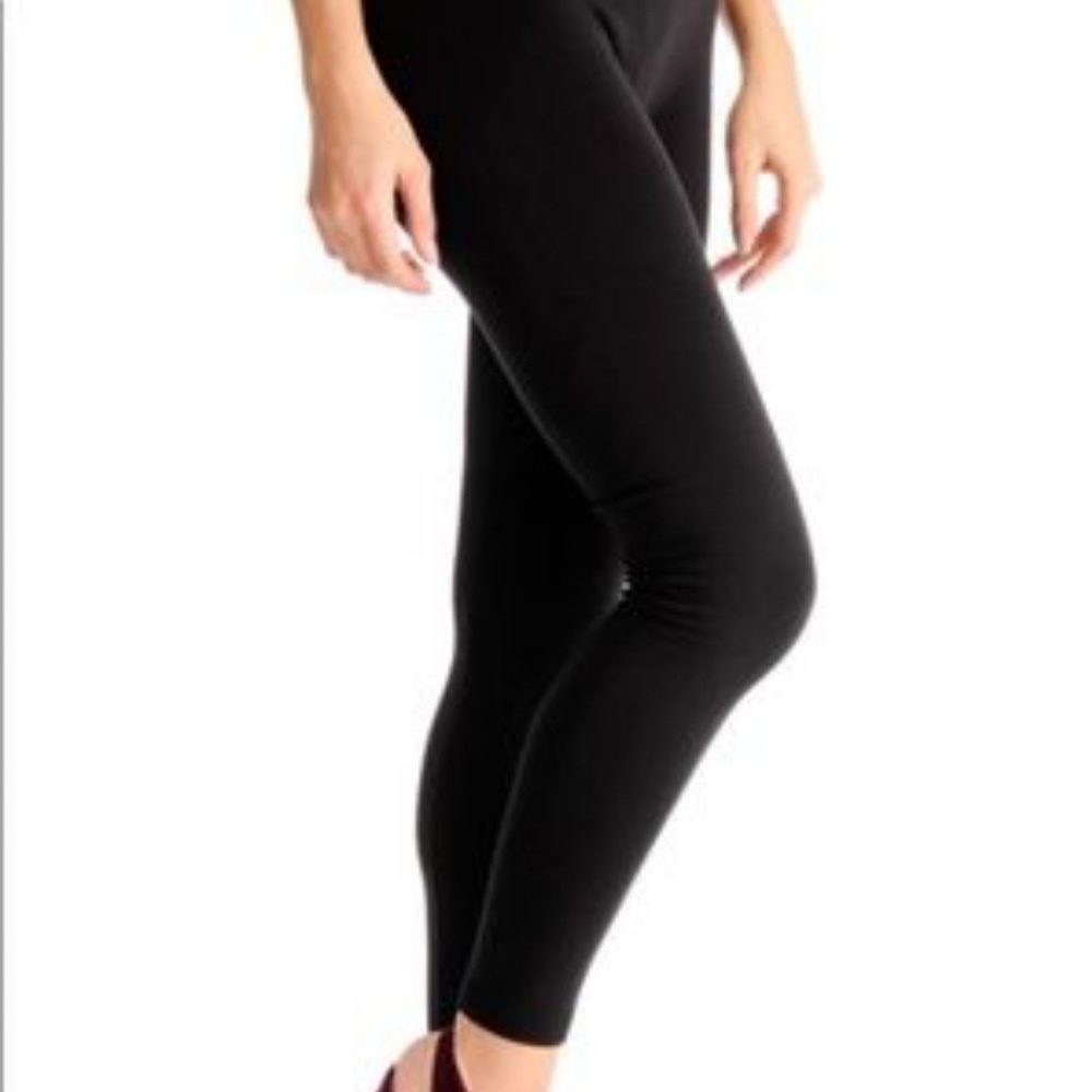 Maze Collections Fleece Lined Legging-2X/3X-Brown